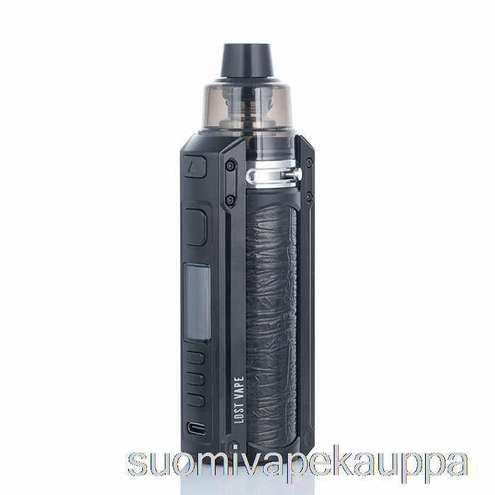 Vape Netistä Kadonnut Vape Ursa Quest 100w Pod Mod Kit Musta / Kohokuvioitu Nahka